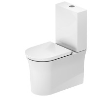 Моноблок Duravit White Tulip 2197092000 безободковый, слив универсальный, HygieneGlaze, цвет: белый