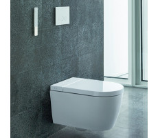 Комплект DURAVIT SensoWash Starck F Lite Set 650000012004320 : унитаз ME by Starck Rimless 2510092000 + крышка SensoWash Starck f Lite 612000012000320