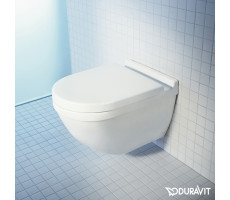 Подвесной унитаз DURAVIT Starck 3 42250900A1 сиденье микролифт в комплекте