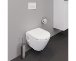 Подвесной унитаз безободковый Duravit D-Neo 2587090000 цвет: белый 