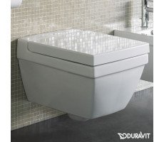 Подвесной унитаз Duravit 2nd floor 2220090000 (сиденье отдельно) Подвесной унитаз Duravit 2nd floor 2220090000 (сиденье отдельно)