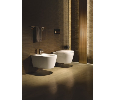 Унитаз подвесной Duravit ME by Starck 2528090000 сиденье отдельно 
