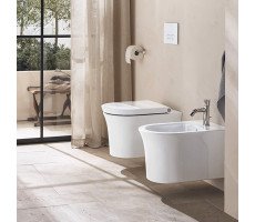 Унитаз подвесной безободковый Duravit White Tulip 2576092000 HygieneGlaze (сиденье отдельно)
