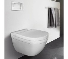 Подвесной унитаз Duravit Starck 3 45270900A1 сиденье микролифт Подвесной унитаз Duravit Starck 3 45270900A1 сиденье микролифт