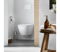 Подвесной унитаз Duravit D-Neo Rimless 45770900A1 с сиденьем микролифт в комплекте