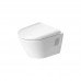 Подвесной унитаз безободковый Duravit D-Neo 2578090000 цвет: белый 