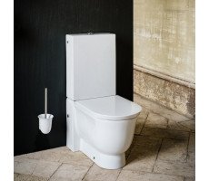 Унитаз моноблок безободковый LAUFEN Pro 8.2485.8.000.000.1 (бочек и сидение отдельно) Унитаз моноблок безободковый LAUFEN Pro 8.2485.8.000.000.1 (бочек и сидение отдельно)