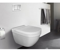 Подвесной унитаз Duravit Starck 3 2527090000 (сиденье отдельно)