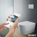 Комплект DURAVIT SensoWash Starck F Lite Set 650001012004310 : унитаз ME by Starck Rimless 2510092000 + крышка SensoWash Starck f Lite 612000012000310