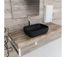 Раковина накладная ESBANO MARTEL(Matt Black) Размер: 505x405x140 ESRNMARTMB Раковина накладная ESBANO MARTEL(Matt Black) Размер: 505x405x140 ESRNMARTMB