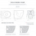 Унитаз подвесной ARTCERAM FILE 2.0 FLV007 01 00 ТУРБО СМЫВ THE.REEL, Белый (сидение отдельно)