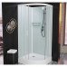Душевая кабина 80х80 см Frank F408 White без крыши, белый цвет 