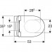 Унитаз подвесной Geberit Selnova 501.751.00.1 Rimfree с сиденьем Soft Close в комплекте