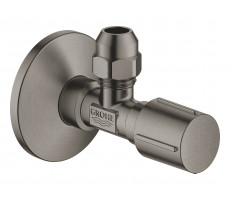 Вентиль угловой 1/2″-3/8 Grohe 22039AL0 для подключения смесителей, темный графит, матовый