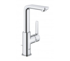 Смеситель для раковины с донным клапаном, Grohe 23296001 Lineare New  L-Size, хром 