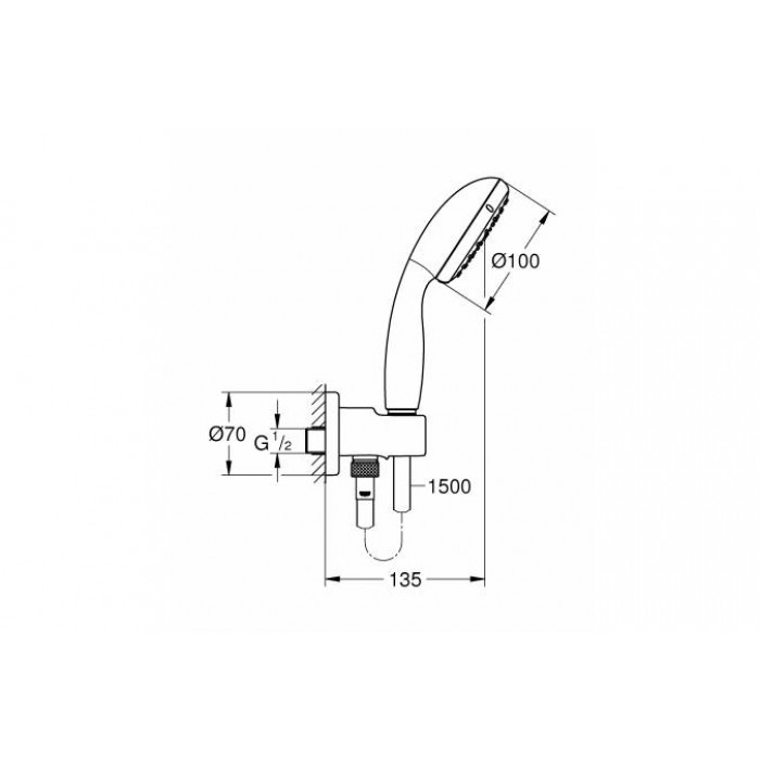 Гарнитур grohe new. Типы струй Grohe.