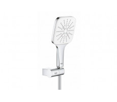 Душевой набор, 3 вида струй Grohe 26588LS0 Rainshower SmartActive 130 Cube белая луна 