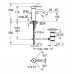 Смеситель для раковины с донным клапаном, Grohe 23589GN1 Essence New холодный рассвет матовый 