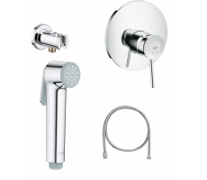 Душ гигиенический 1 вид струи, комплект Grohe BauClassic 124434