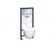 Комплект инсталляция и унитаз подвесной Grohe Rapid SL SOLIDO 39186000