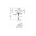 Смеситель для раковины  Grohe 23336000 BauLoop  