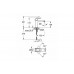 Смеситель для раковины  Grohe 23446000 Eurocube  