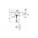 Смеситель для раковины с душем с минибиде лейкой Grohe 23125000 Eurosmart Cosmopolitan  
