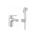 Смеситель для раковины с душем с минибиде лейкой Grohe 23125000 Eurosmart Cosmopolitan  
