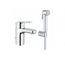 Смеситель для раковины с душем с минибиде лейкой Grohe 23757000 BauEdge  