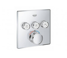 Термостат для ванны встраиваемый Grohe SmartControl Grohtherm 29126000 хром