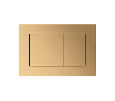 Панель смыва унитаза для системы двойного смыва TECEnow 9240419 Латунь металлик Панель смыва унитаза для системы двойного смыва TECEnow 9240419 Латунь металлик