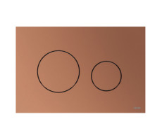 Пластиковая панель смыва унитаза для системы двойного смыва TECE TECEloop 9240937 Красная бронза Пластиковая панель смыва унитаза для системы двойного смыва TECE TECEloop 9240937 Красная бронза