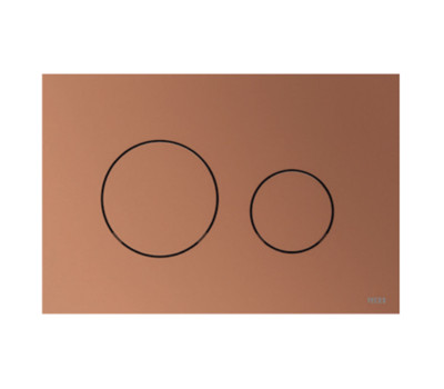 Пластиковая панель смыва унитаза для системы двойного смыва TECE TECEloop 9240937 Красная бронза Пластиковая панель смыва унитаза для системы двойного смыва TECE TECEloop 9240937 Красная бронза