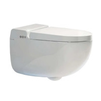 Унитаз биде подвесной Kludi Cleantronic 16WCW0143 ProTek цвет-белый