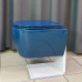 Унитаз подвесной, безободковый Twist Scarabeo 5201TW60 Glossy OCEAN синий глянцевый