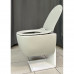 Унитаз подвесной, безободковый Twist Scarabeo 5201TW61 Glossy SAND серый глянцевый Унитаз подвесной, безободковый Twist Scarabeo 5201TW61 Glossy SAND серый глянцевый