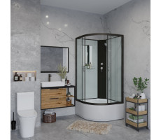 Душевая кабина 90х90см Niagara NG-6708-14BK без крыши
