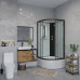 Душевая кабина 90х90см Niagara NG-6708-14BK без крыши Душевая кабина 90х90см Niagara NG-6708-14BK без крыши