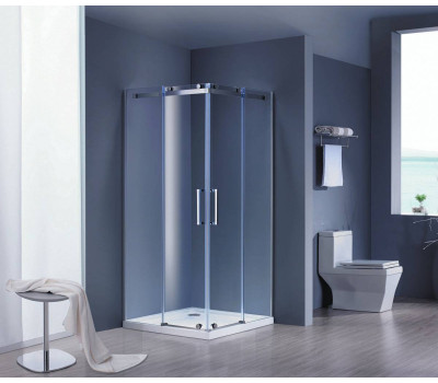 Душевое ограждение Grossman  GR-1110L Cosmo 110*90*190 прямоугольник, двери раздвижные 