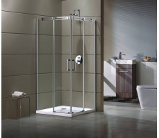 Душевое ограждение Grossman  GR-3100 Galaxy 100*100*190 квадрат, двери раздвижные 