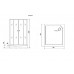 Душевая кабина GR271QR (90*90*205) GROSSMAN Classic 