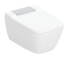Подвесной унитаз-биде Geberit AquaClean Sela Square 146.250.21.1 хром