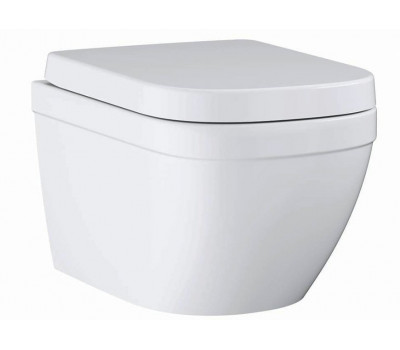 Унитаз подвесной Grohe Euro Ceramic 39554000 альпин-белый, микролифт