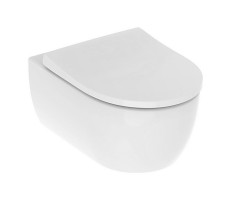 Унитаз подвесной Geberit iCon 501.664.00.1 безободкового Rimfree с микролифтом