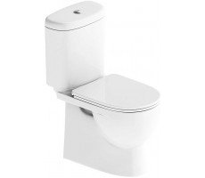 Унитаз- компакт Sanita Luxe Art COMFORT с сиденьем микролифт (WC.CC/Art/2-DM/WHT.G/S1)