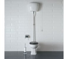 Комплект GLOBO Paestum PA002, высокий бачок PA010, высокая труба BA005cr хром, механизм BA003cr хром Комплект GLOBO Paestum PA002, высокий бачок PA010, высокая труба BA005cr хром, механизм BA003cr хром