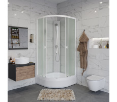 Душевая кабина 80х80 см Niagara Promo P80/26/MT/BK