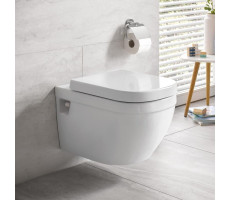 Унитаз подвесной безободковый Grohe Euro Ceramic 39538000 (сиденье отдельно)