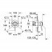 Душ гигиенический 1 вид струи, комплект Grohe BauClassic 124434 хром