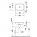 Раковина встраиваемая снизу 48х34.5см Duravit Happy D.2 0457480000